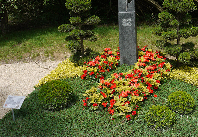 Mustergräber Koblenz Sommerbepflanzung